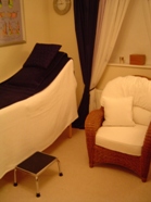 A Typical Session & Reflexology Articles. Treatment Room